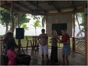 Expats Birthday party at a local Bar in Corozal, Jam Rock – Best Places In The World To Retire – International Living
